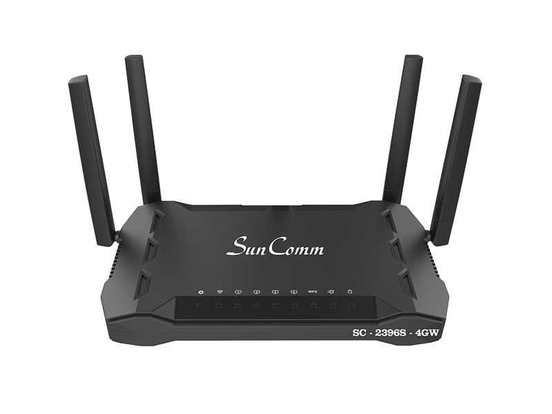 4G LTE Indoor WIFI Rouoter with 2FXS